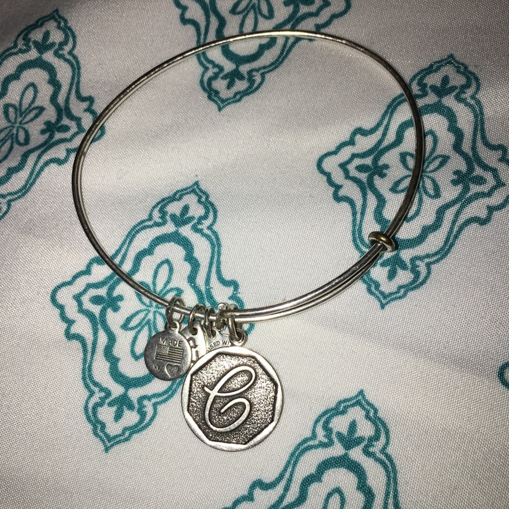 Alex & Ani “C” bracelet.
